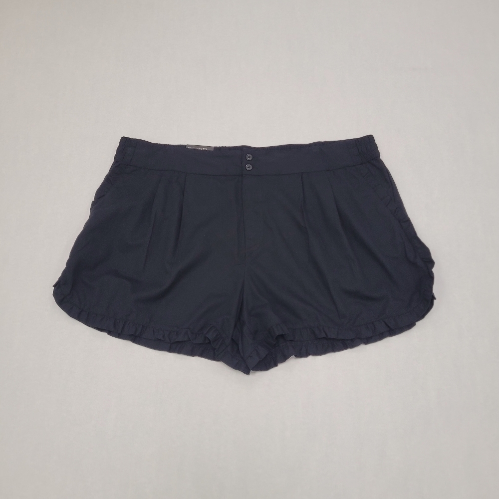 Who What Wear Ruffle Edge High Rise Shorts - Picture 8 of 9